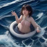 Hi-Res发烧测试歌单封面，深蓝色专业音频波形图案，适合发烧友测试音乐播放器音质